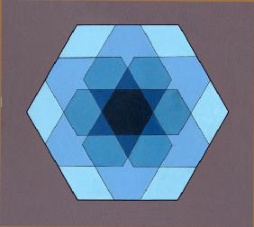 Overlaying Hexagons, 2009