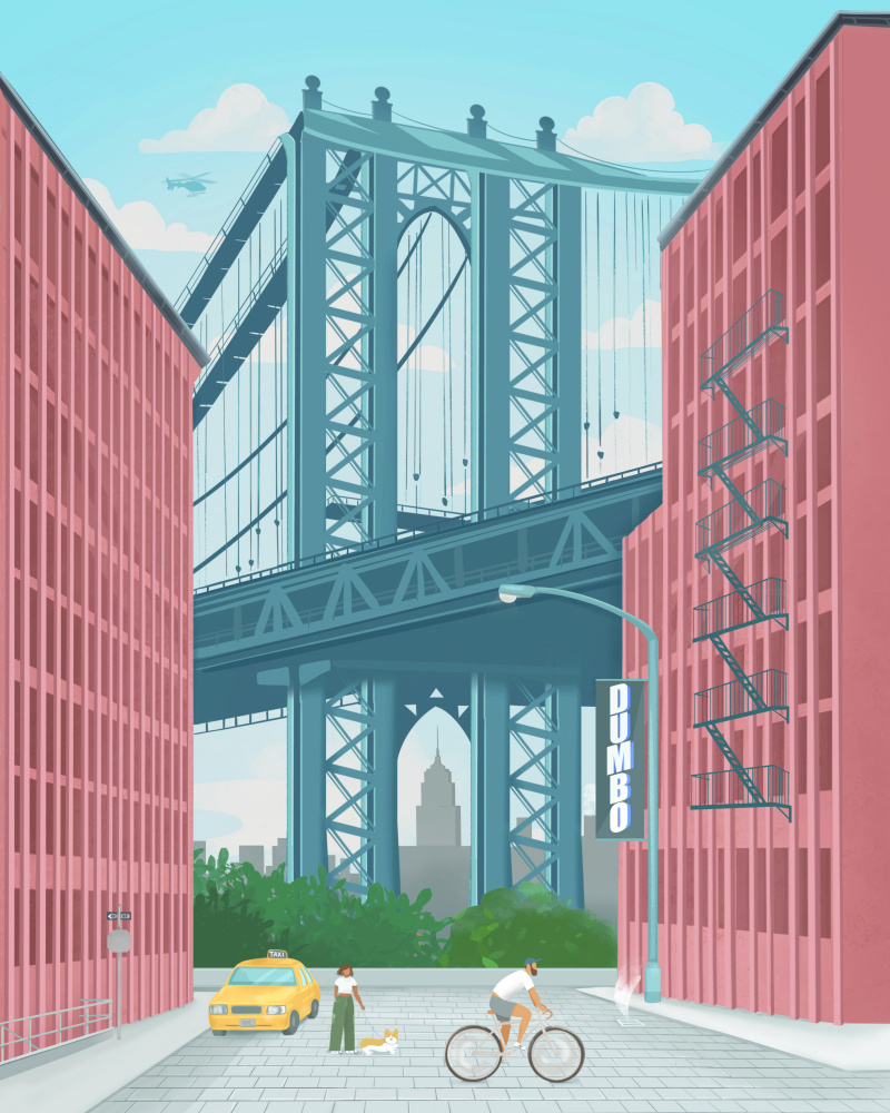 Dumbo,New York von Petra Lizde