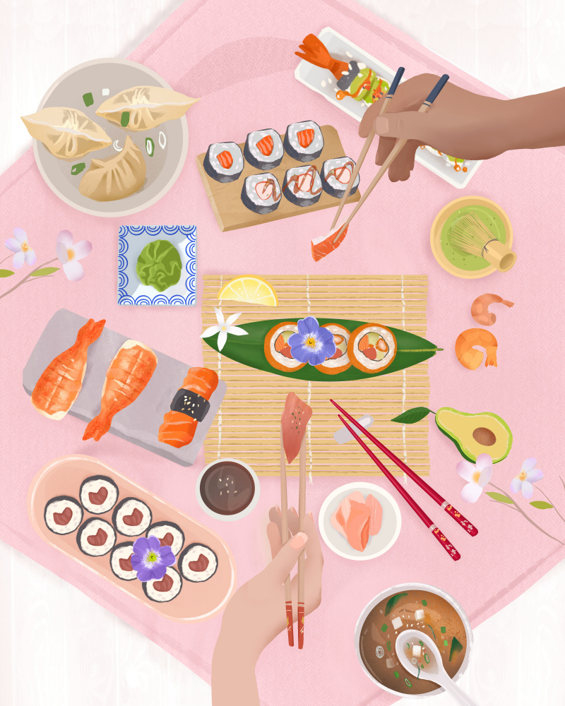 Sushi-Brunch von Petra Lizde