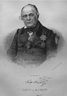 Porträt von Graf Dmitri Nikolajewitsch Bludow (1785-1864) 1865