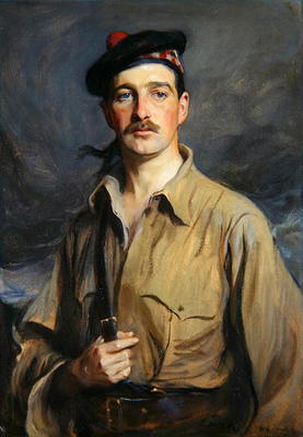 John, 2nd Lord Forteviot, M.C., 1916 (oil on canvas) von Philip Alexius de Laszlo