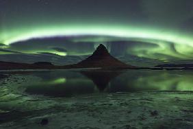 Kirkjufell Aurora