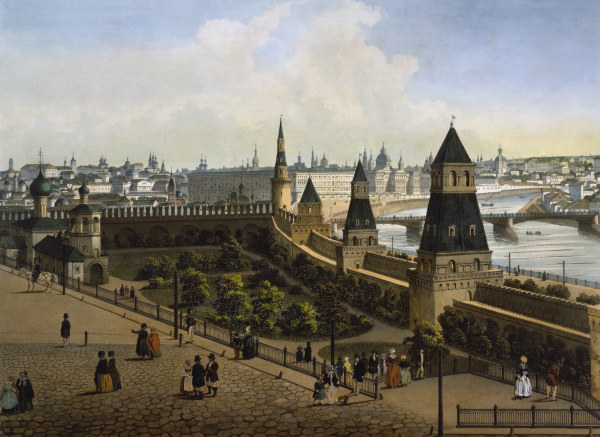 Moskau, Kremlmauer von Philippe Benoist
