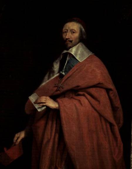 Cardinal Richelieu (1585-1642) von Philippe de Champaigne