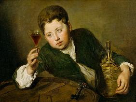 Der junge Weinkoster 1740