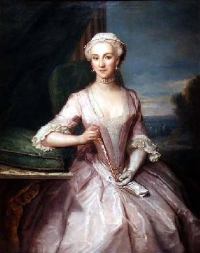 Portrait of Mrs Shakespeare 1739