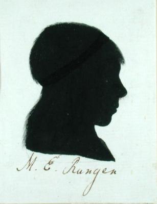 Maria Elizabeth Runge (b.1763) (Indian ink on paper) von Phillip Otto Runge