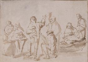 Peasants in a Tavern 1662