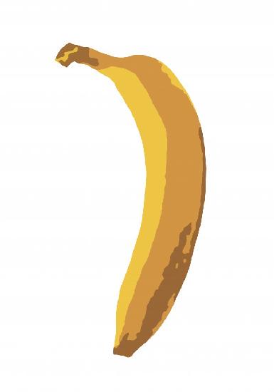 Einzelne Banane
