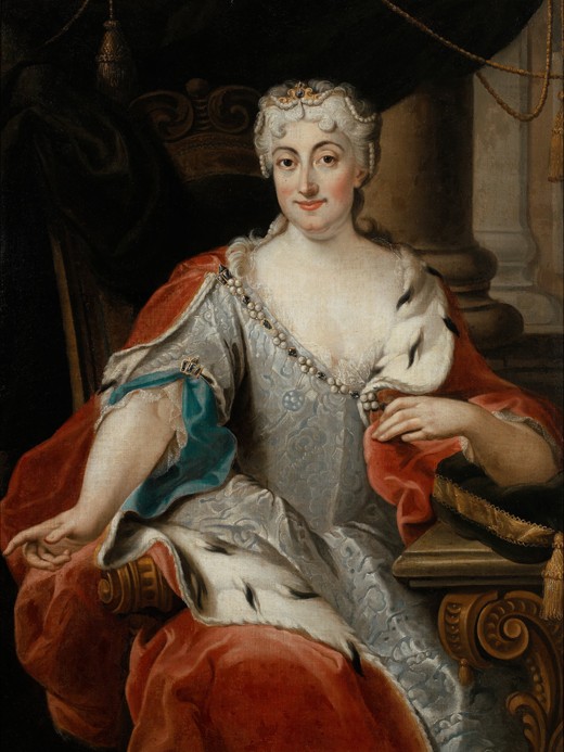Porträt von Maria Clementina Sobieska (1702-1735) von Pier Leone Ghezzi