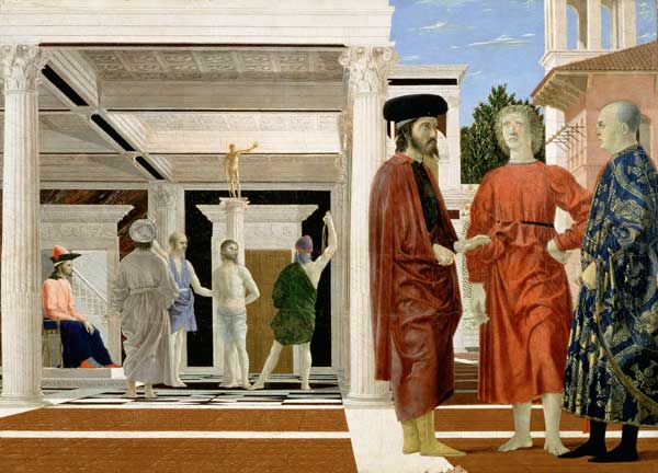Geißelung Christi von Piero della Francesca