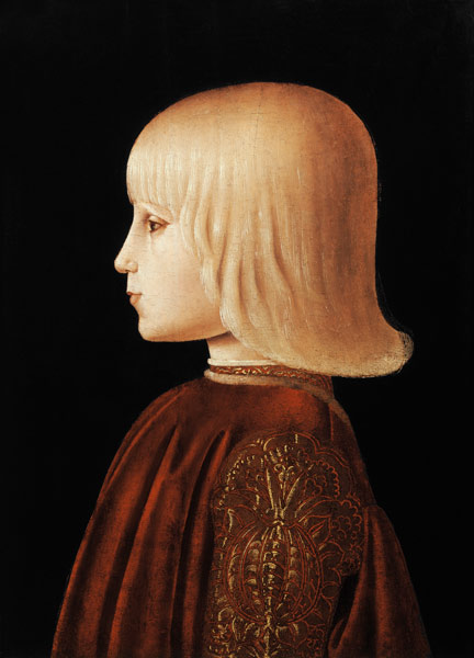 Piero della Francesco / Portrait of Boy von Piero della Francesca