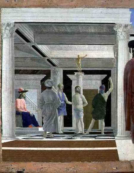 The Flagellation of Christ von Piero della Francesca