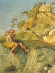 Ausschnitt aus "Perseus befreit Andromeda" von Piero di Cosimo
