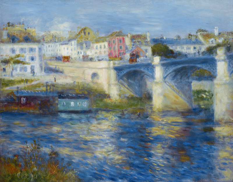 Bridge of Chatou von Pierre-Auguste Renoir