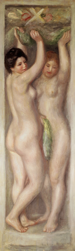Caryatids von Pierre-Auguste Renoir