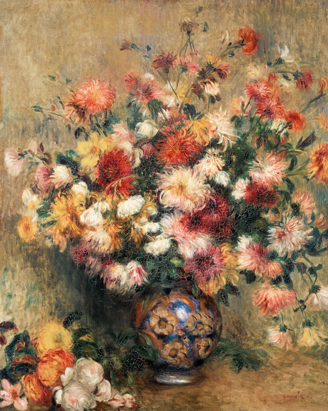 Dahlias von Pierre-Auguste Renoir
