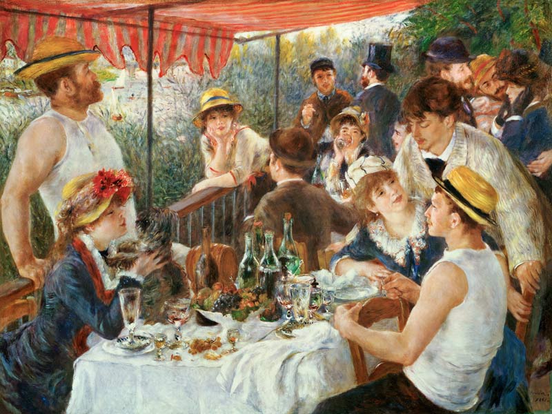 Frühstück der Ruderer von Pierre-Auguste Renoir