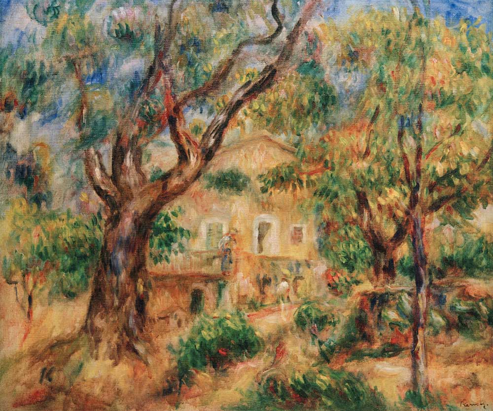 La Ferme aux Collettes von Pierre-Auguste Renoir