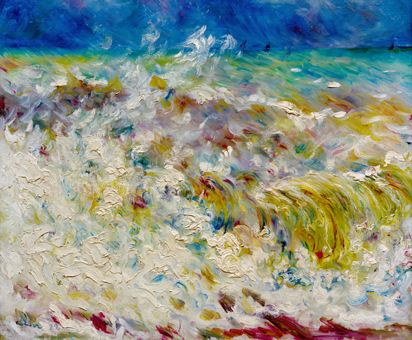 Pierre-Auguste Renoir, Die Welle von Pierre-Auguste Renoir