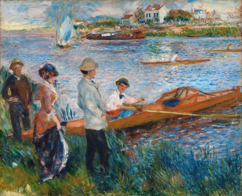 Ruderer bei Chatou von Pierre-Auguste Renoir
