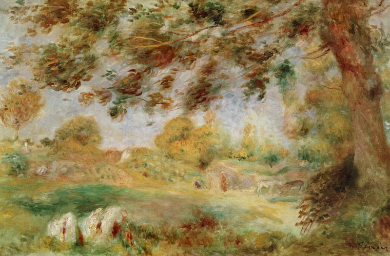 Spring Landscape von Pierre-Auguste Renoir