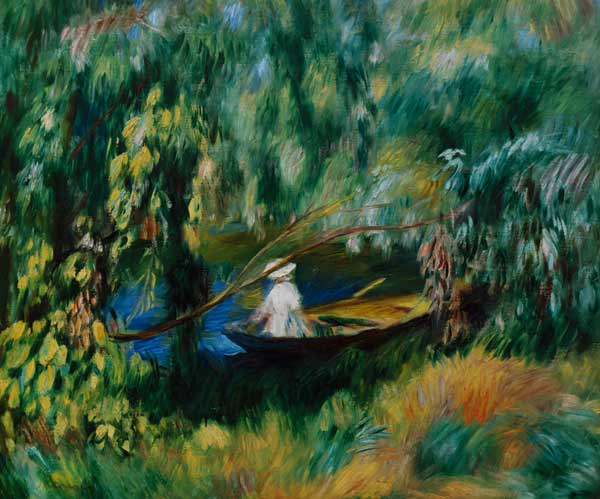 Renoir / The barque / 1878/80 von Pierre-Auguste Renoir