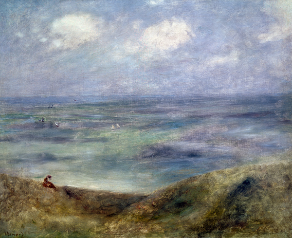 View of the Sea, Guernsey von Pierre-Auguste Renoir