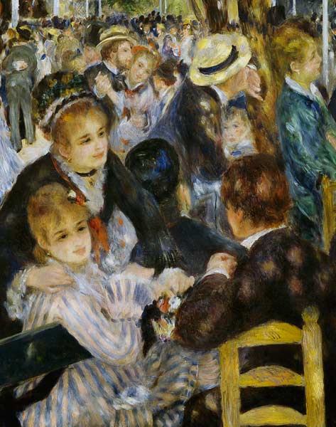 A.Renoir, Moulin de la Galette /Ausschn. von Pierre-Auguste Renoir