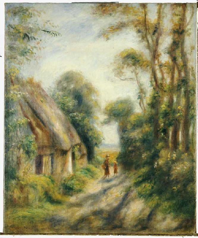 Am Stadtrand von Berneval. von Pierre-Auguste Renoir
