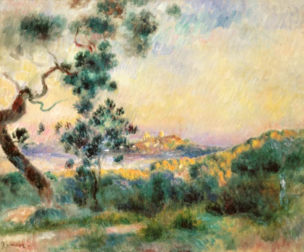 Ansicht von Antibes. von Pierre-Auguste Renoir