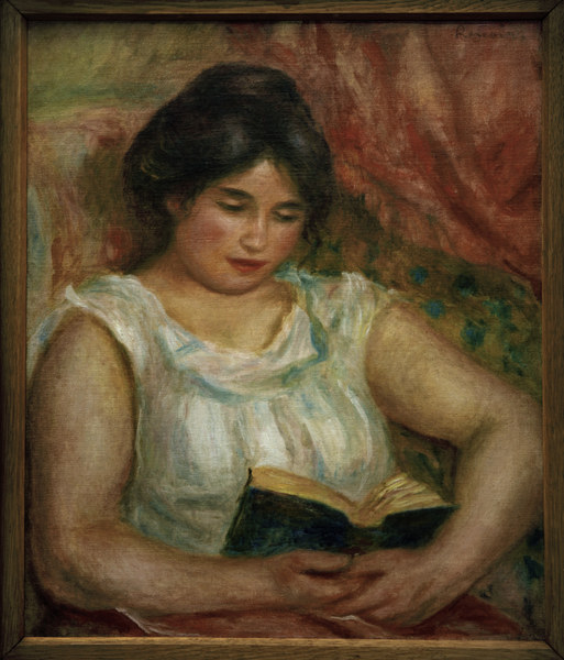 A.Renoir, Gabrielle bei der Lektüre von Pierre-Auguste Renoir