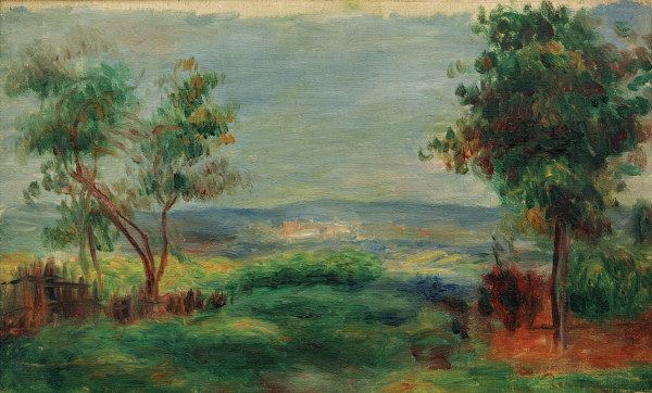 A.Renoir, Landschaft von Pierre-Auguste Renoir