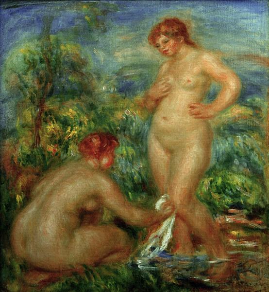 A.Renoir, Zwei Badende von Pierre-Auguste Renoir