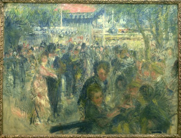 A.Renoir/Moulin de la Galette (Sketch) von Pierre-Auguste Renoir