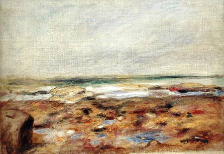 The Beach at Martigues von Pierre-Auguste Renoir