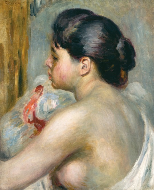 Dunkelhaarige Frau von Pierre-Auguste Renoir