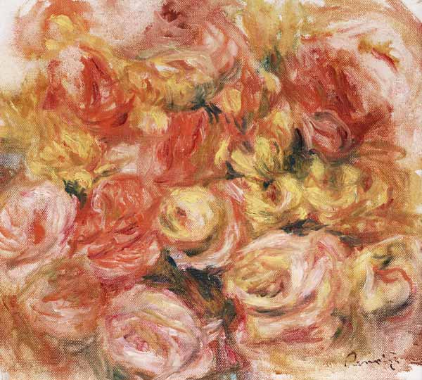 Flower Sketch, c.1914 von Pierre-Auguste Renoir