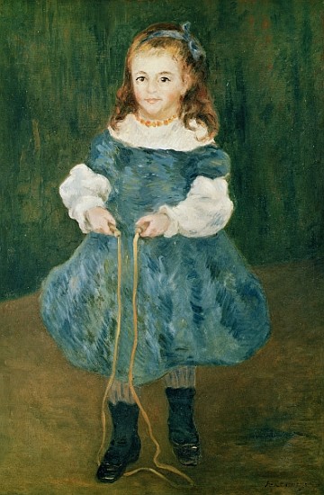 Girl with a skipping rope von Pierre-Auguste Renoir