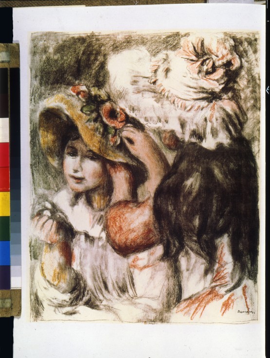 Le Chapeau épinglé von Pierre-Auguste Renoir