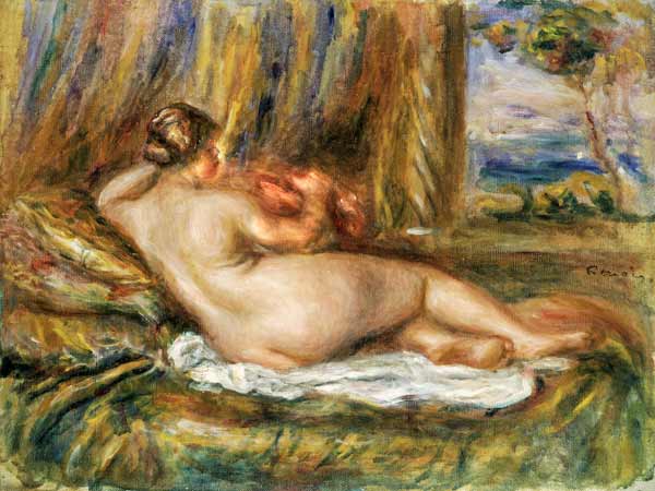 Reclining nude von Pierre-Auguste Renoir