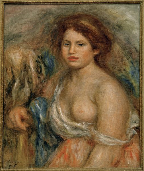P.-A.Renoir, Brustbildnis von Pierre-Auguste Renoir