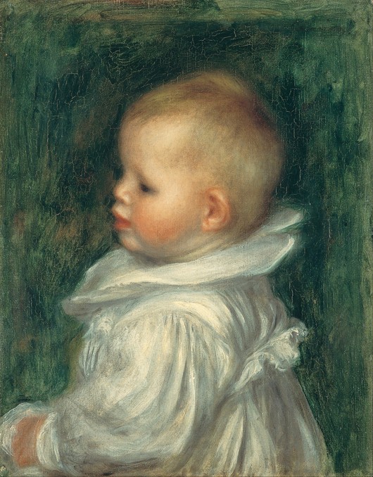 Porträt von Claude Renoir von Pierre-Auguste Renoir