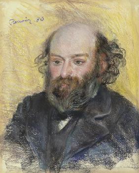 Porträt von Paul Cézanne (1839-1906) 1880