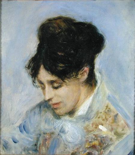 Portrait of Madame Claude Monet von Pierre-Auguste Renoir