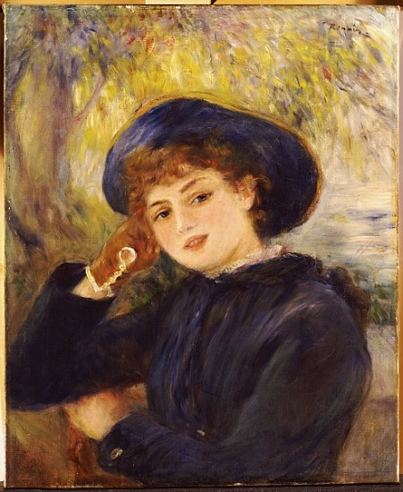 Portrait of Mademoiselle Demarsy von Pierre-Auguste Renoir