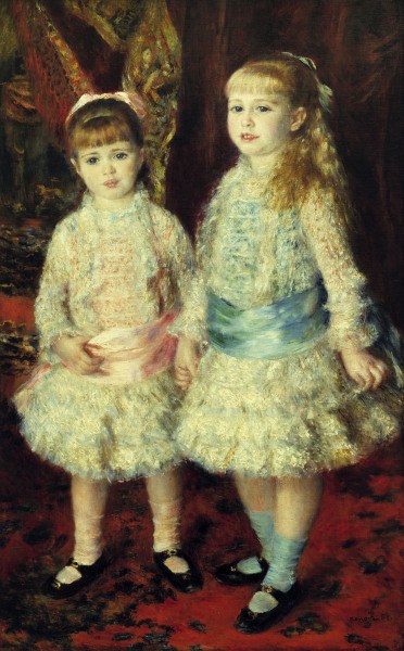 Renoir /Demoiselles Cahen d Anvers /1881 von Pierre-Auguste Renoir
