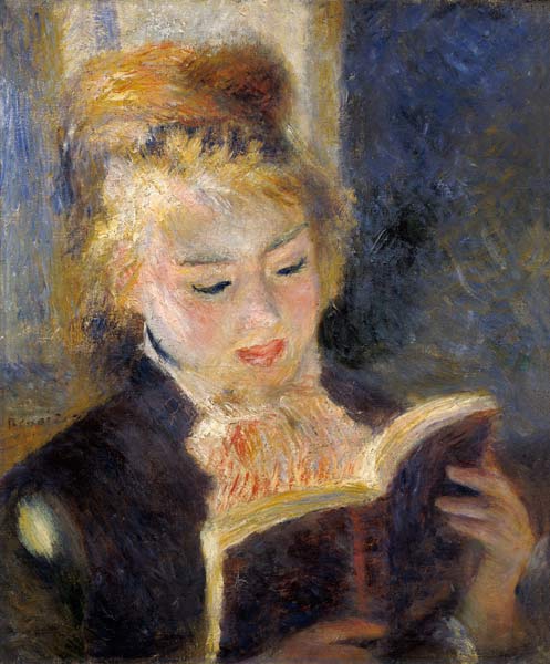Girl Reading von Pierre-Auguste Renoir