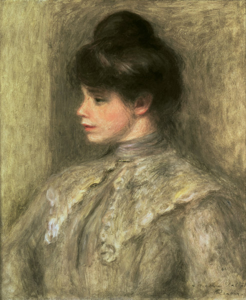 Renoir /Portrait of Madame Valtat /1903 von Pierre-Auguste Renoir