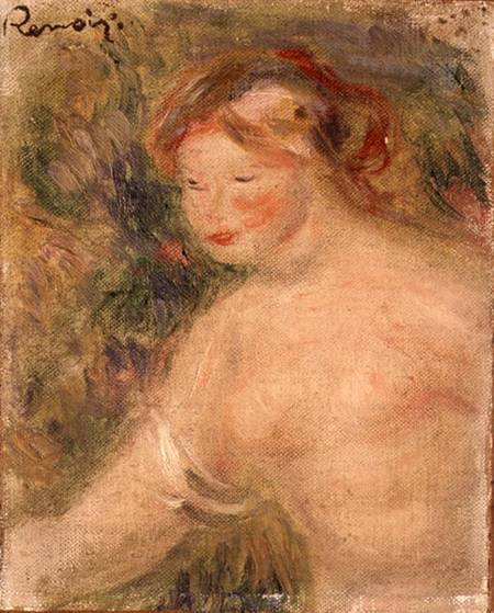 Sketch of Torso of a Woman von Pierre-Auguste Renoir